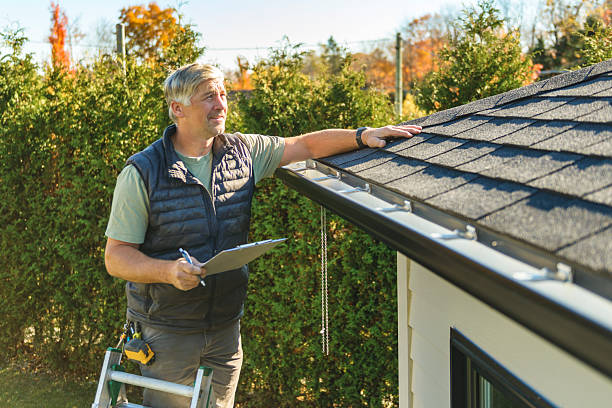 Professional Flat Roof Repair technician working in Danciger, TX